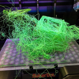 Example of a failed 3D print