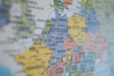 Artistic map of Europe